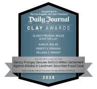 Glancy Prongay Wolke Rotter 2026 CLAY Award
